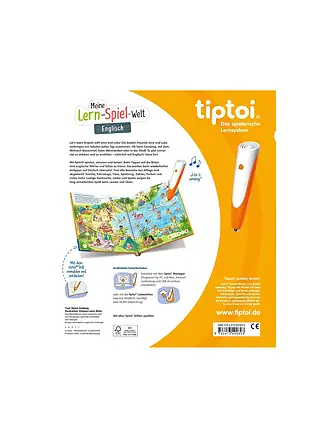 RAVENSBURGER | TIPTOI Il mio mondo di giochi didattici - Inglese | 